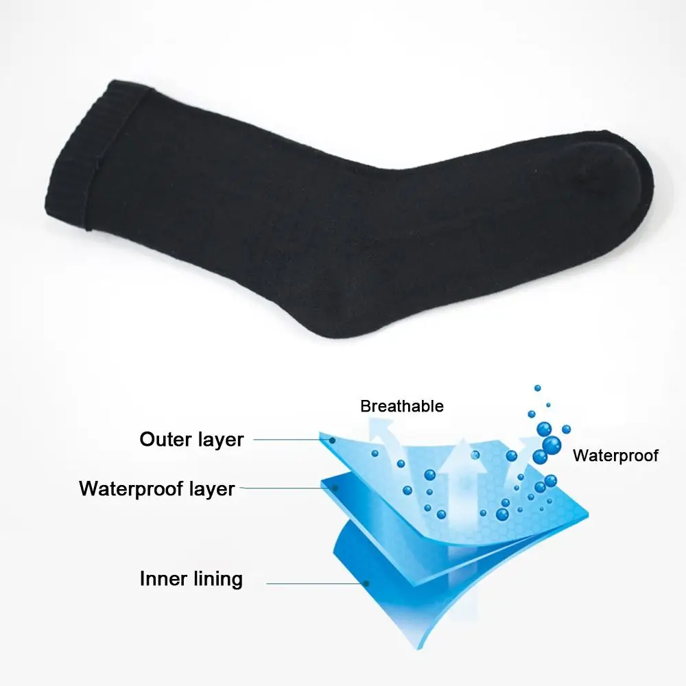 Calcetines impermeables y transpirables para vadeo: cálidos invierno - imagen 2
