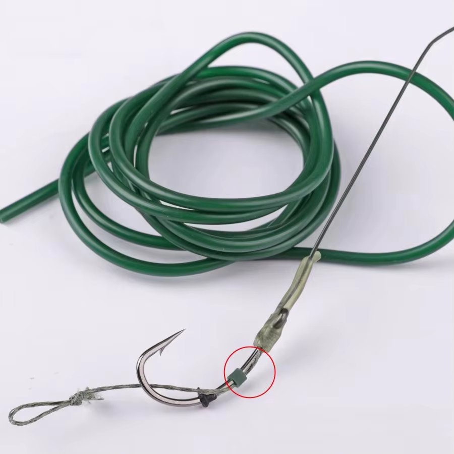 NGB Anzuelo antienredos para carpa – Accesorios de silicona con clip de plomo - imagen 2