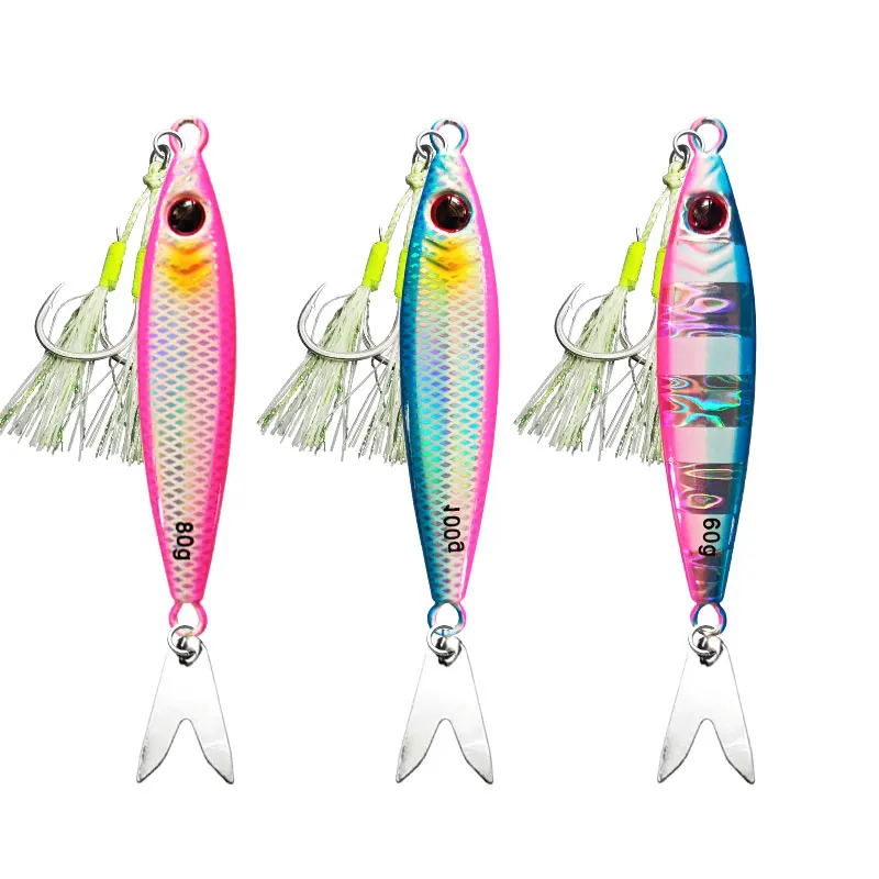 AS Slow Jig Luminiscente – Señuelo para jigging de hundimiento lento