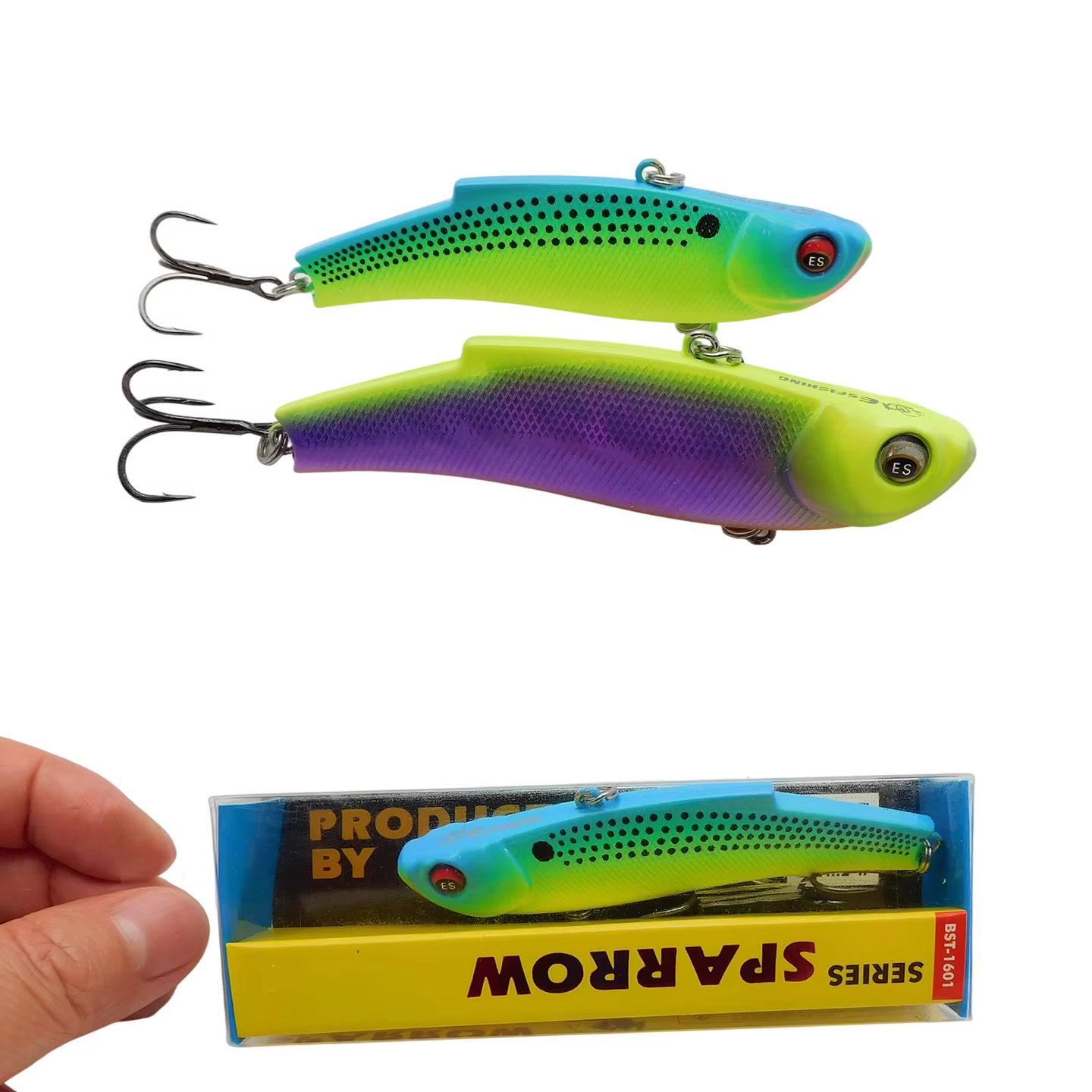 KESFISHING DEFO VIB – Señuelo vibratorio para hielo 7-9cm