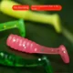 Señuelos minnow jig de vinilo blando cola en T, colores surtidos - imagen 3
