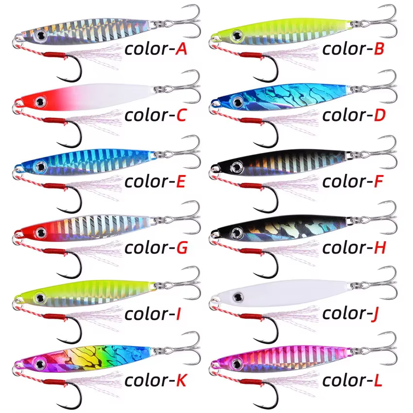 Señuelo Jigging de Metal para Lubina, Caballa y Pargo - imagen 4