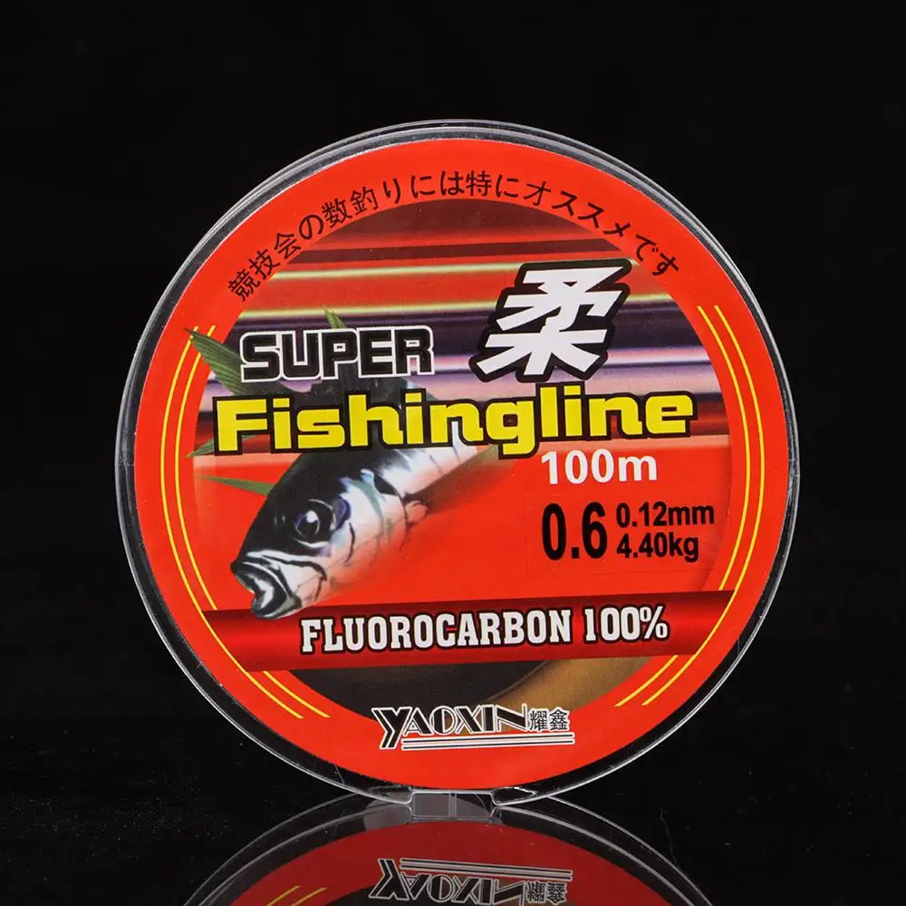 Fluorocarbono PA monofilamento de nylon cuerda de pesca resistente premium - imagen 2