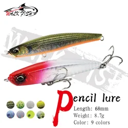 Walk Fish Wobbler Lápiz Hundido – Señuelo de lubina en agua salada
