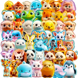 Pegatinas impermeables de vinilo con animales – Para niños