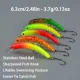 Señuelo mini plástico duro minnow para lubina, wobbler hundimiento lento