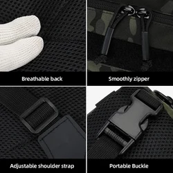 Bolsa de pesca táctica MOLLE para pecho – Multiuso