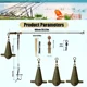 Set Pesca Carpa Helicopter y Ronnie Rig con Plomos recubiertos - imagen 5