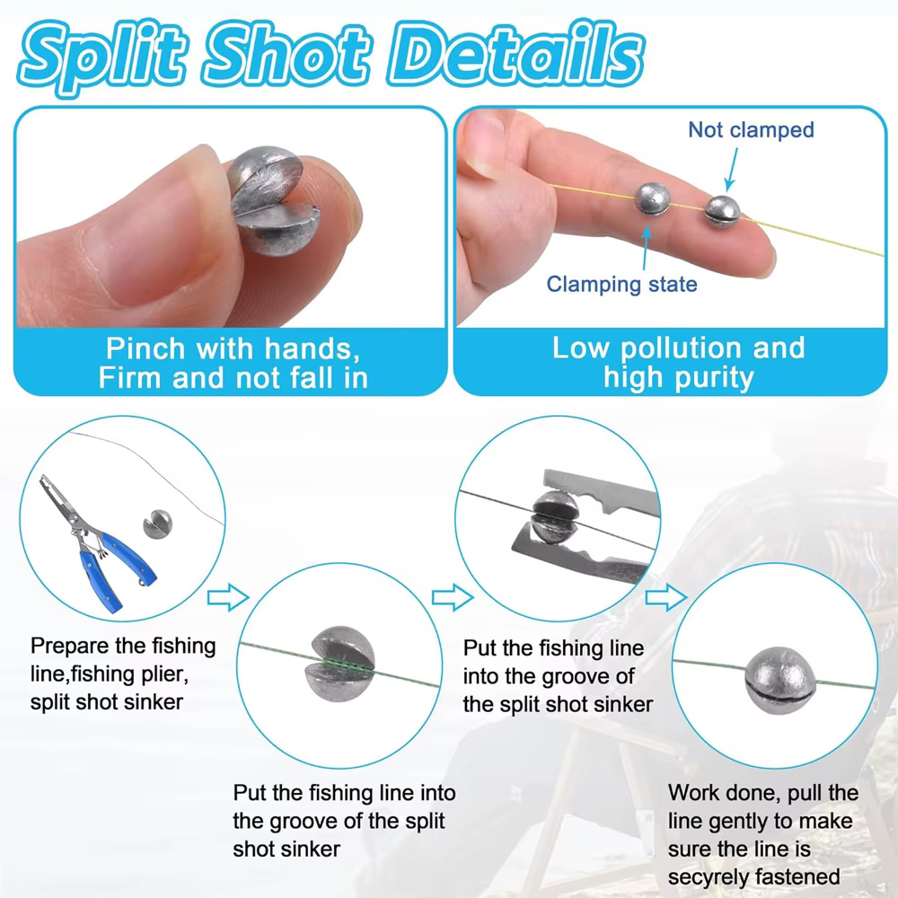 Kit de Aparejos para Principiantes – Anzuelos Bobber, Barril Giratorio y Tiro Dividido - imagen 5