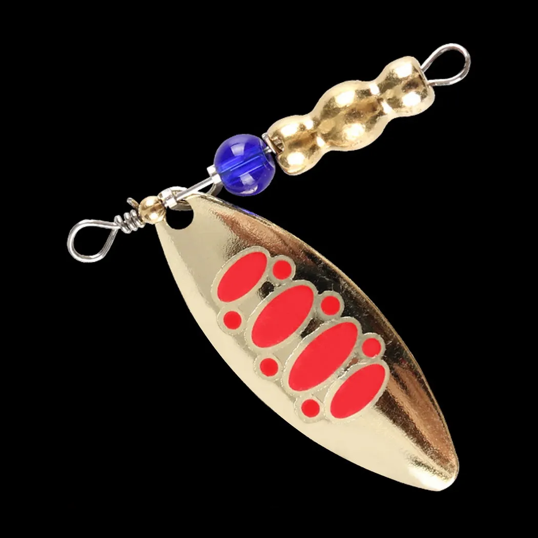 Cucharillas Spinnerbait zinc – Señuelos giratorios para carpa y trucha - imagen 5