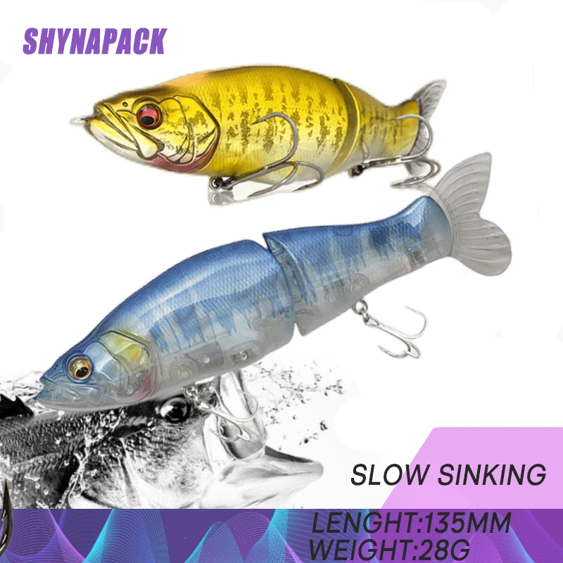 Crankbait para lubina de hundimiento lento con ojos 3D