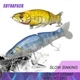 Señuelo Crankbait para lubina, ojos 3D, hundimiento lento