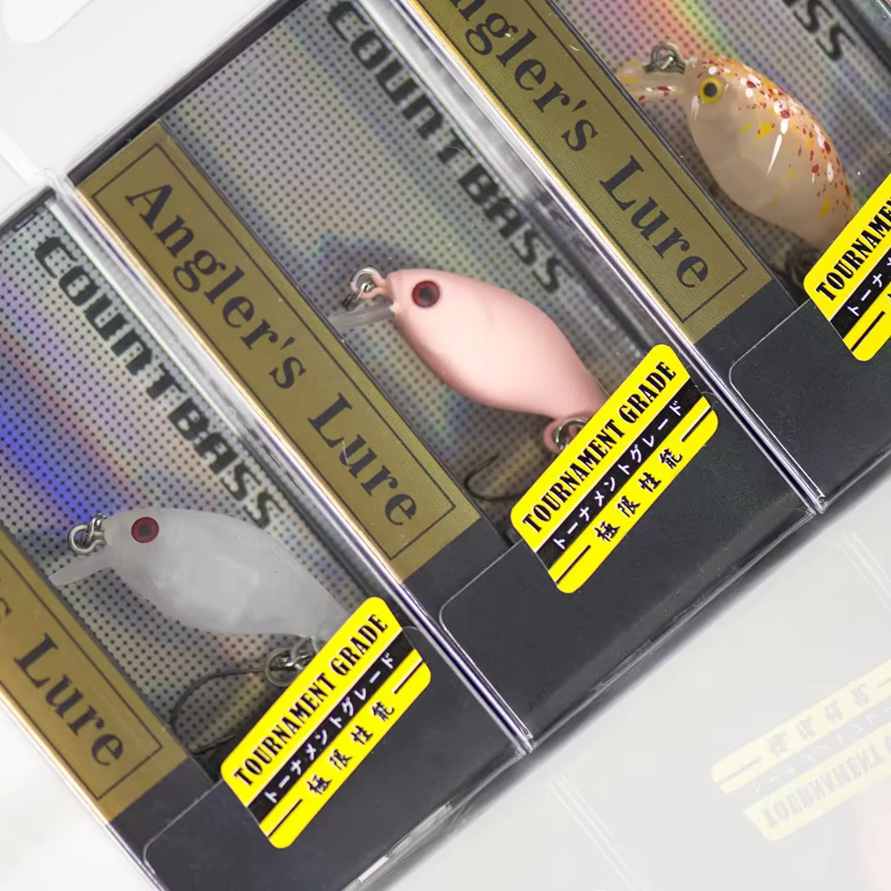 Señuelo rígido Countbass Wobbler – Cebo manivela para trucha - imagen 5
