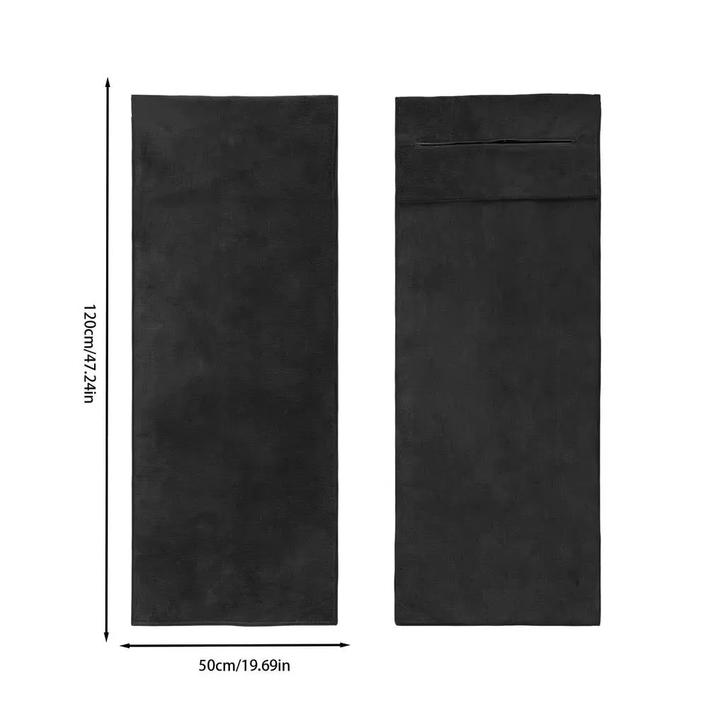 Toalla de microfibra para gimnasio extra grande, 50x120 cm