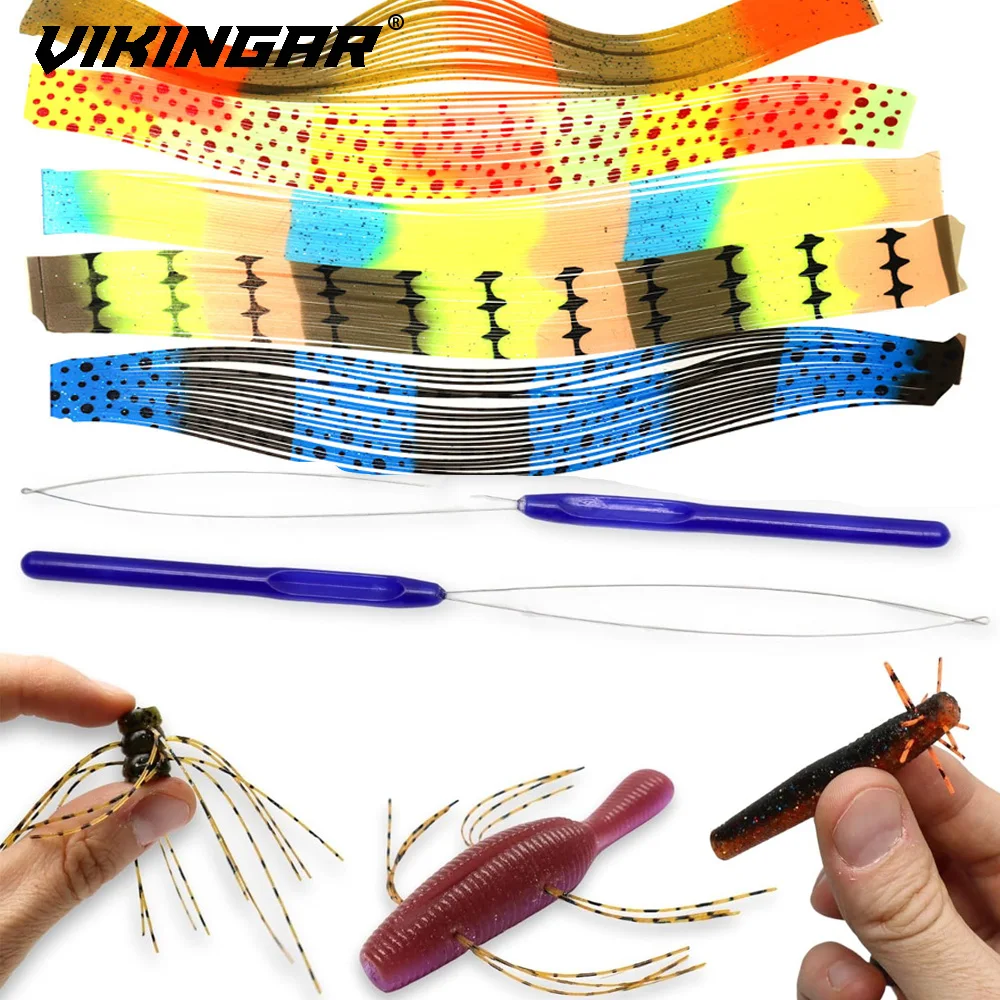 Lazos de silicona multicolor para crear faldones