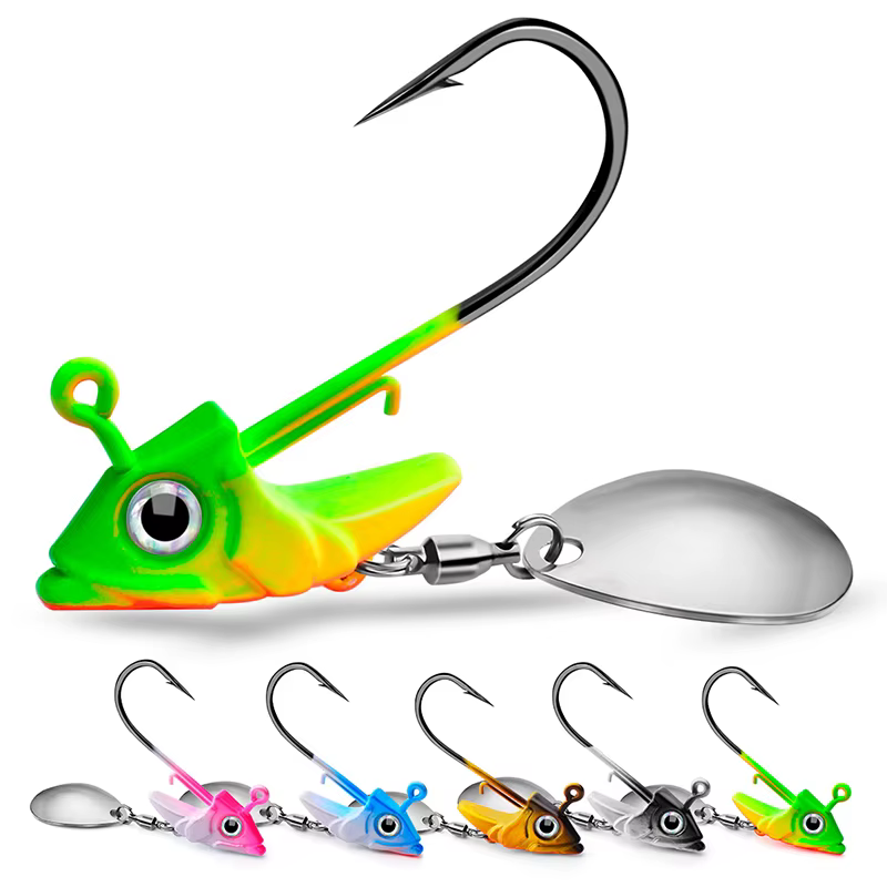 Señuelo VIB con lentejuelas giratorias – Wobbler Crankbait 7,5-15g - imagen 2