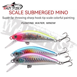 WALK FISH Señuelo Crankbait para Trucha y Perca – Cebo Duro Agua Dulce