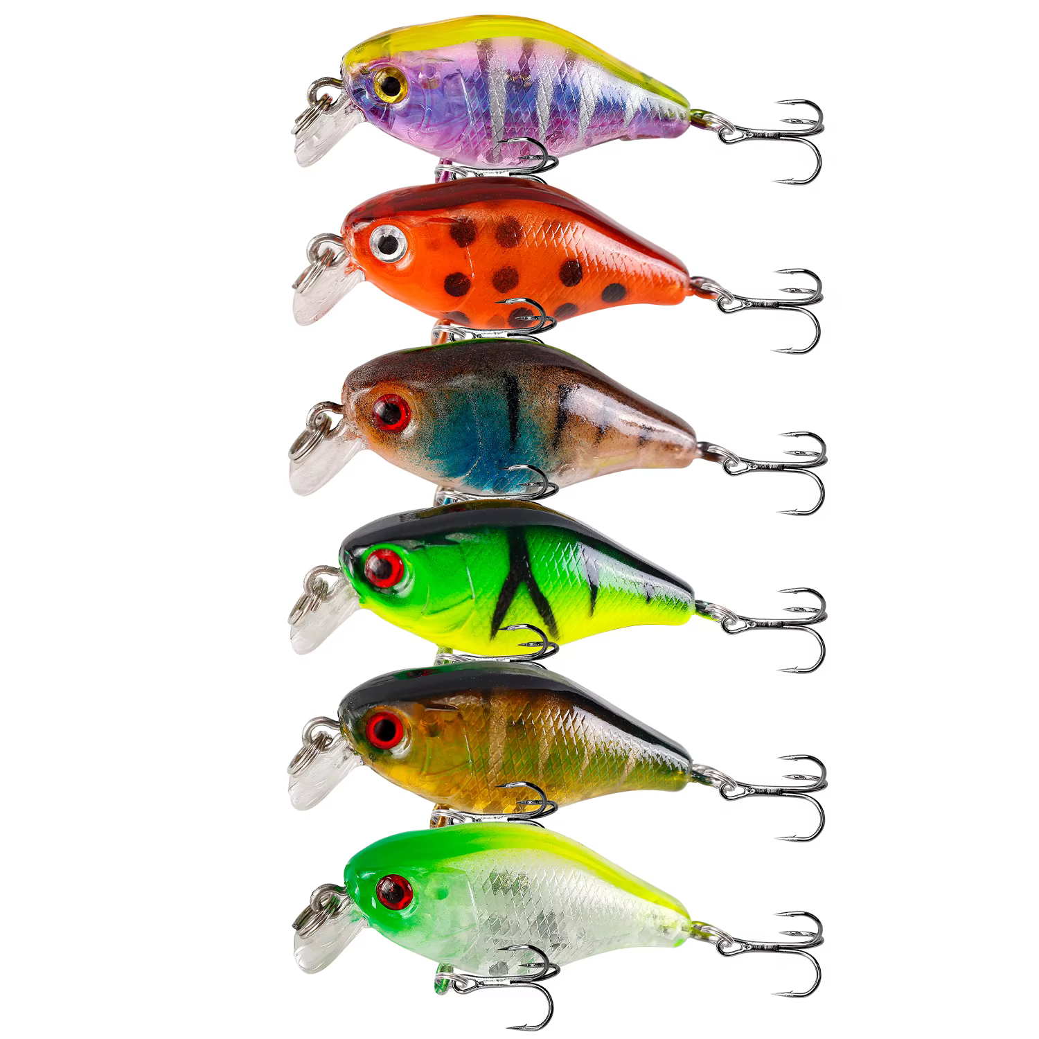 Wobbler Flotante Crankbait 4,5 cm 4,3g – Lubina y Lucio