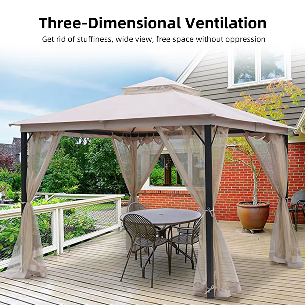 Mosquitera enrollable para patio y porche – 4 paneles - imagen 4