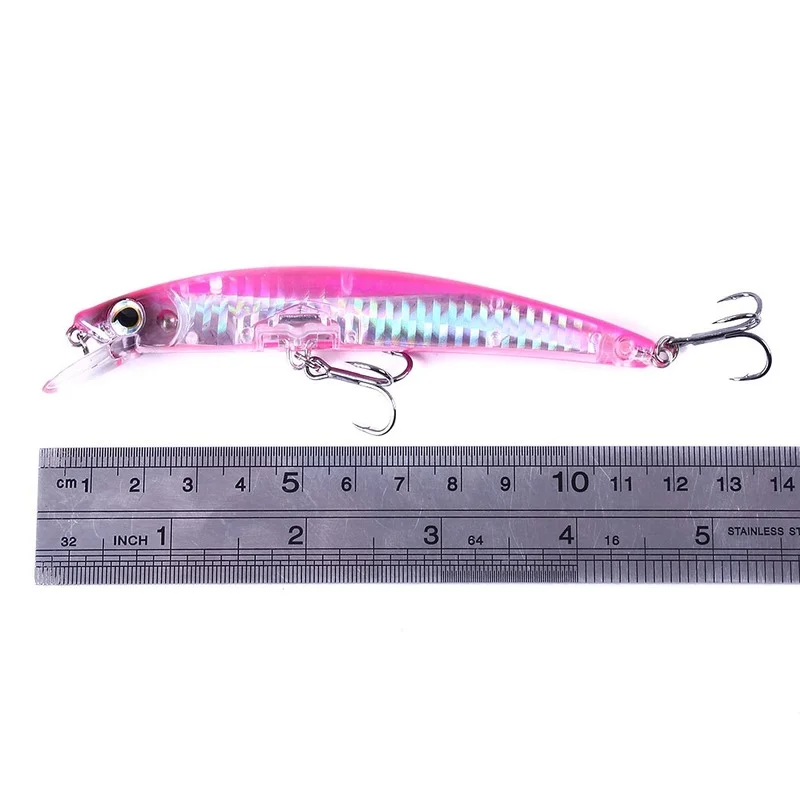 Señuelo Wobblers Crankbaits láser – Cebo duro hunde estilo pececillo - imagen 2