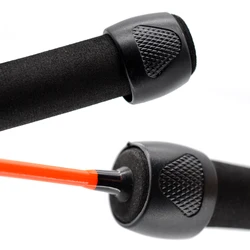 Caña de pesca en hielo ultraligera – Fibra de vidrio 50cm mango EVA