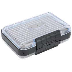 Caja para moscas PP impermeable doble cara con espuma antideslizante