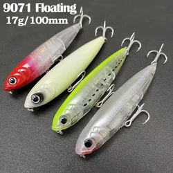 Señuelo stickbait flotante Surface Walker lápiz – para trucha y lubina