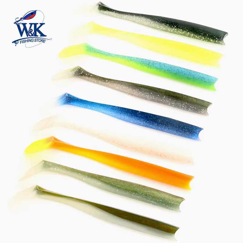 Señuelo Shad 17 cm cola paleta grande - Jig Head trolling oceánico - imagen 2