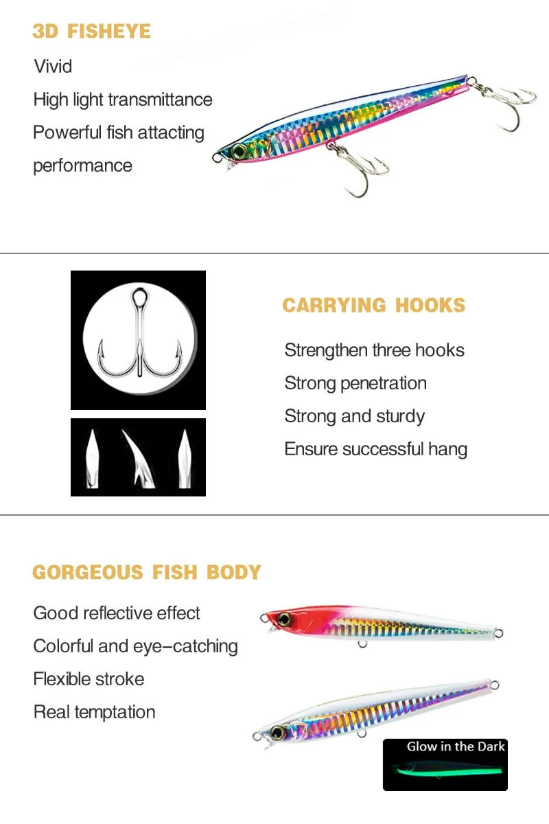 Señuelo minnow hundimiento