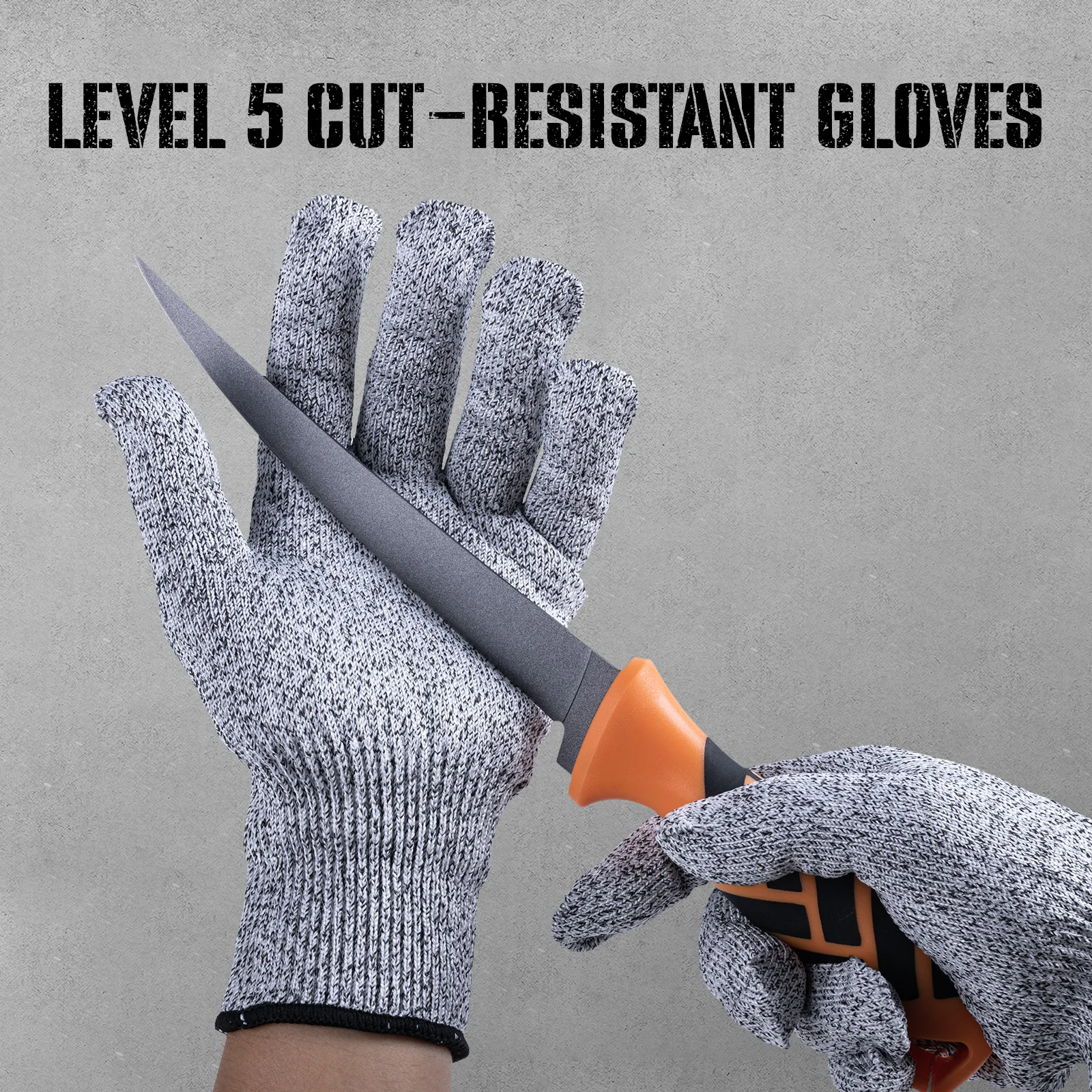 Guantes anticorte CE Level 5 antideslizantes para pesca y cocina - imagen 5