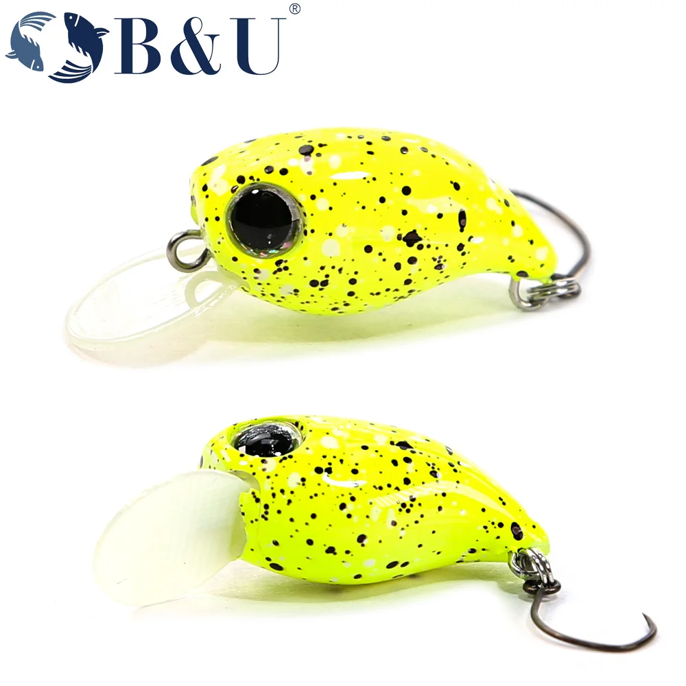 Comparación de colores disponibles del crankbait sobre fondo claro