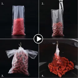 Bolsas PVA disolución rápida para carpa