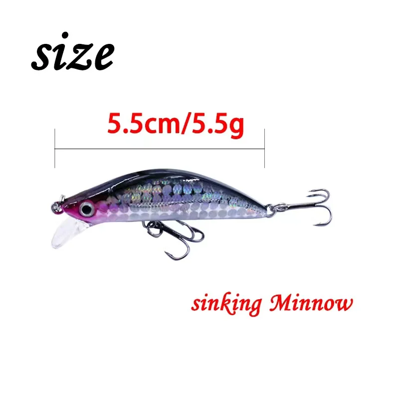 Señuelo Minnow Crankbait para Lubina y Lucio - imagen 5