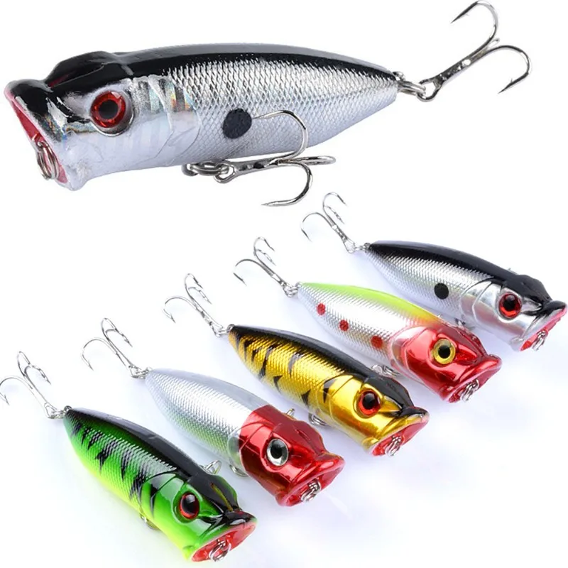 Señuelo Popper Minnow Topwater para carpa y trucha - imagen 3