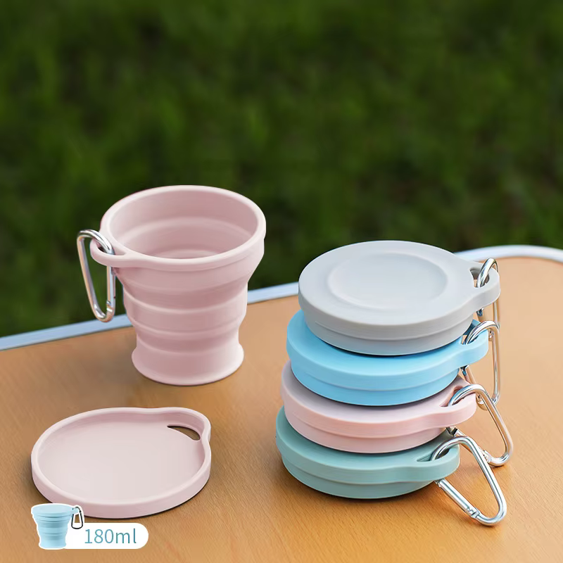 Taza Plegable de Silicona 180 ml – Retráctil para Viajes - imagen 5