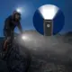 Faro bicicleta recargable LED impermeable USB para conducción