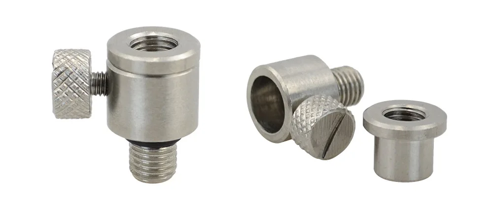Conector de cambio rápido en acero inoxidable