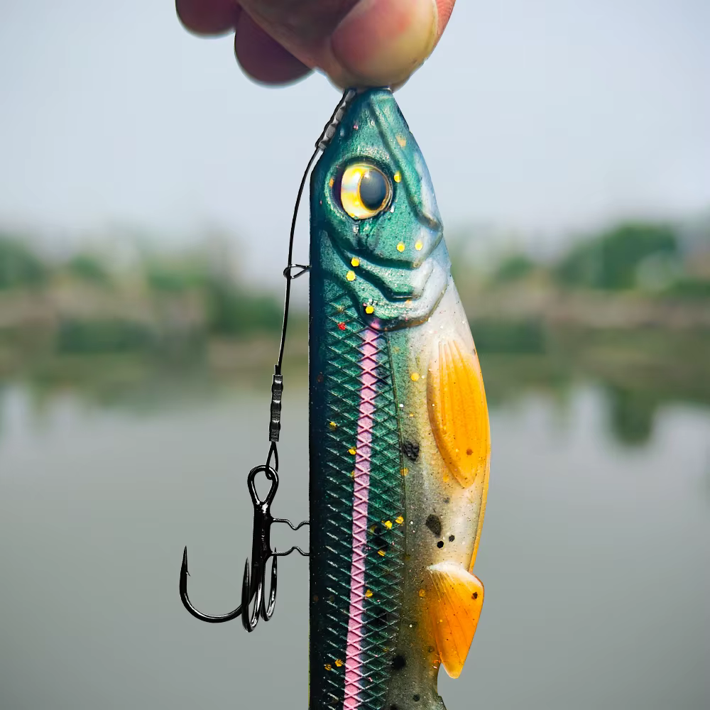 Anzuelos Tridente T-Claw Spinpoler – Para Señuelos Blandos con Púas - imagen 3