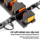 Soporte caña adhesivo de pared extensible vertical para garaje - imagen 4