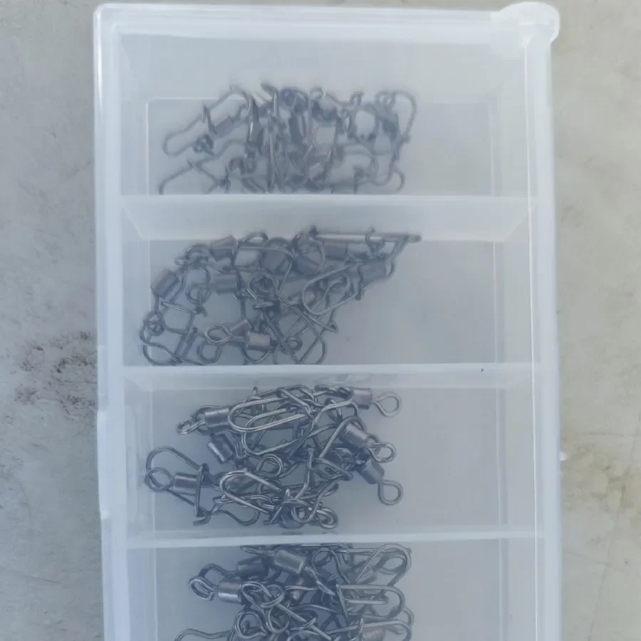 Ackibbik giratorios de barril con broches y conector a presión - imagen 2