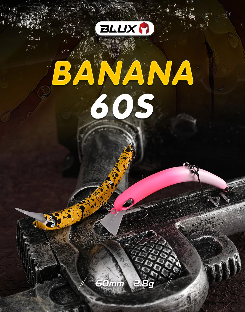 Vista frontal del BLUX Banana 60S