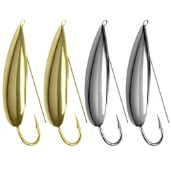 THKFISH Cucharas Giratorias anti-enredos para lúcio y trucha