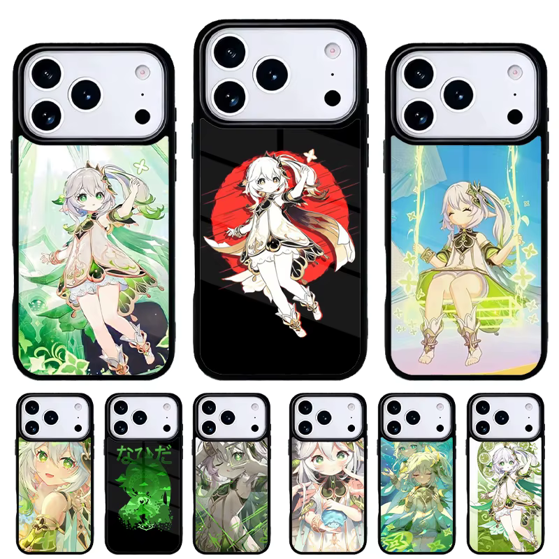 Funda Genshin Impact Nahida para iPhone 13‑15 Pro Max – Protección