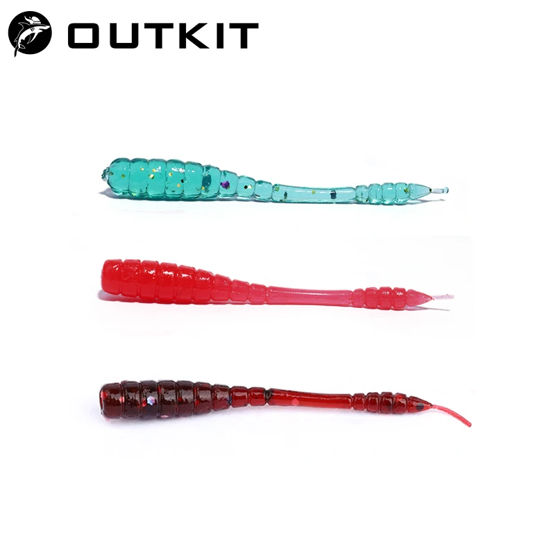OUTKIT Polaris – Vinilos cola de pin de silicona para pesca - imagen 2