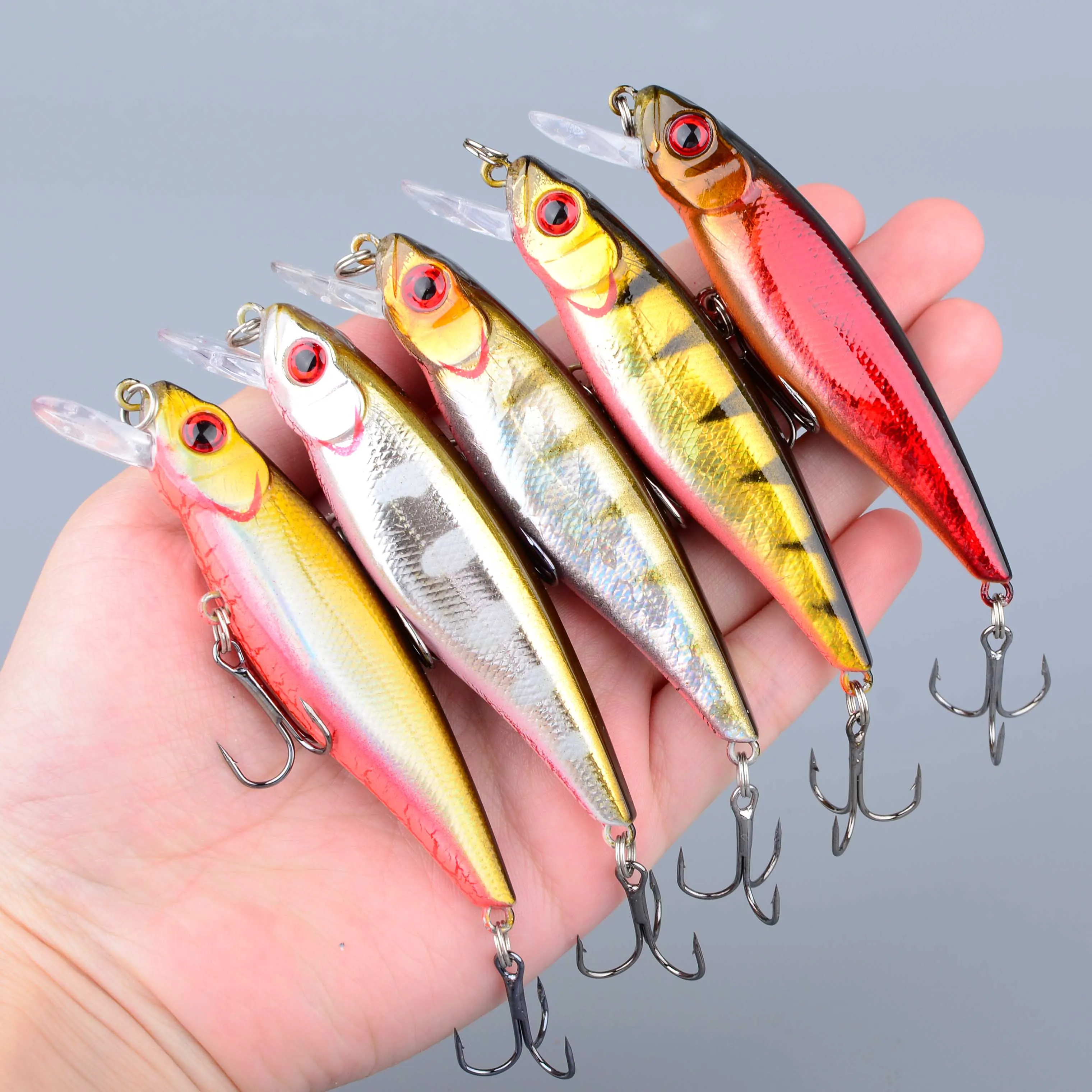 Jerkbait lubina agua salada, cebo duro con tirones - imagen 3