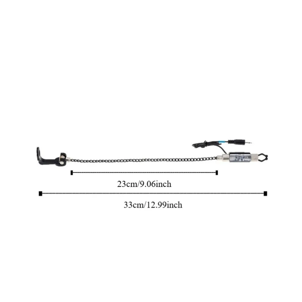 Indicador de picada LED con luz visible para pesca nocturna