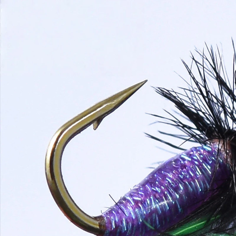 Rattlesnake Line Set doble anzuelo con hoja giratoria para moscas - imagen 5