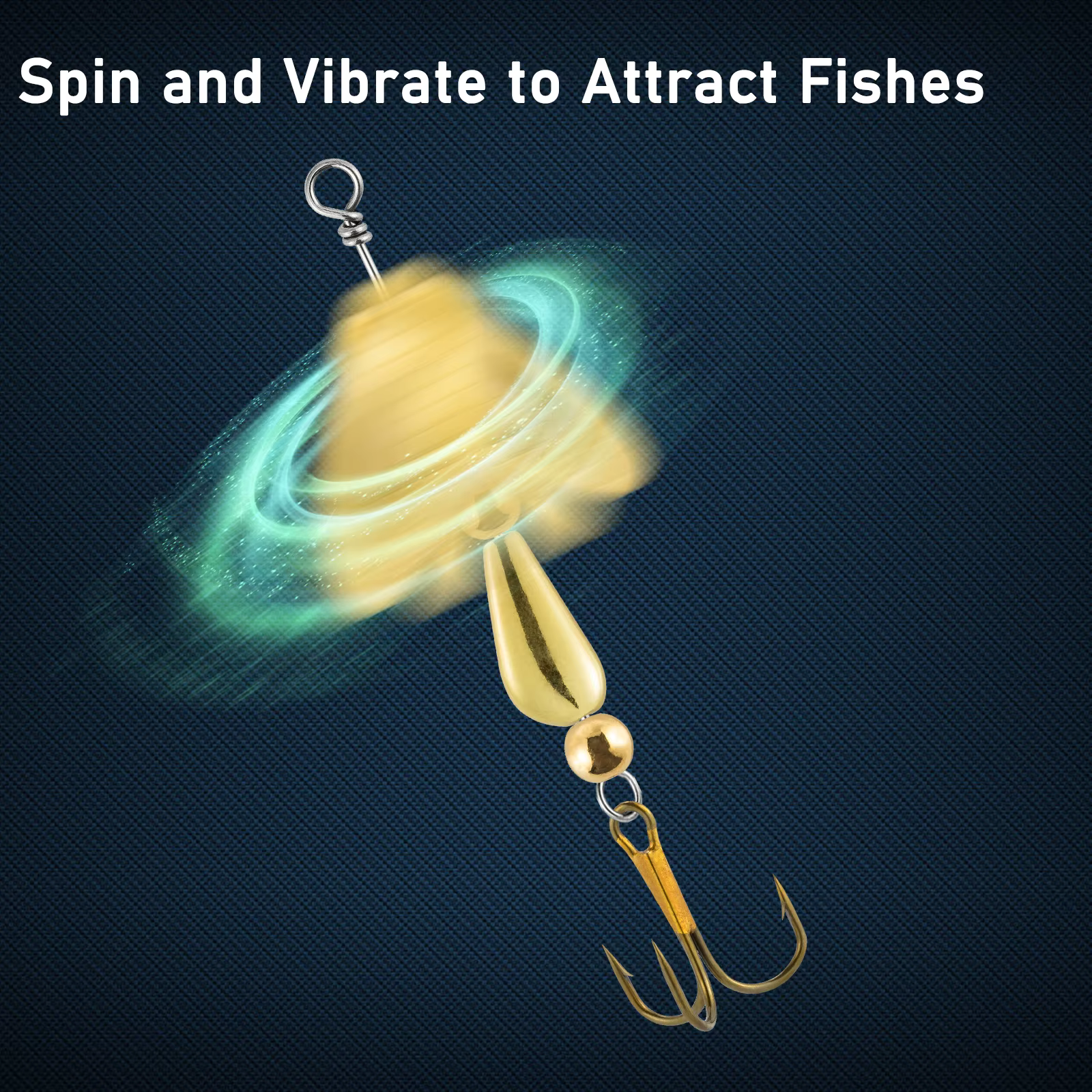 Kit spinnerbait para lubina – 120 uds pesca agua dulce - imagen 3