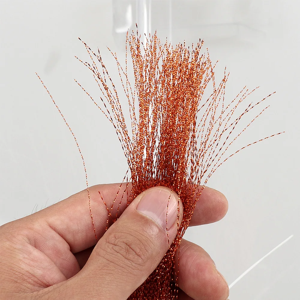 Señuelo mosca Bulu Kilat – Acabado oropel brillante - imagen 4