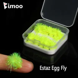 Estaz Huevos Fluorescentes Bimoo #12 sin púas para trucha y salmón